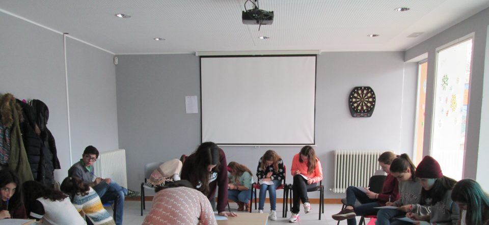 Jornada de Mediación con un grupo de alumnas y alumnos  del IES Campos y Torozos de Medina de Rioseco