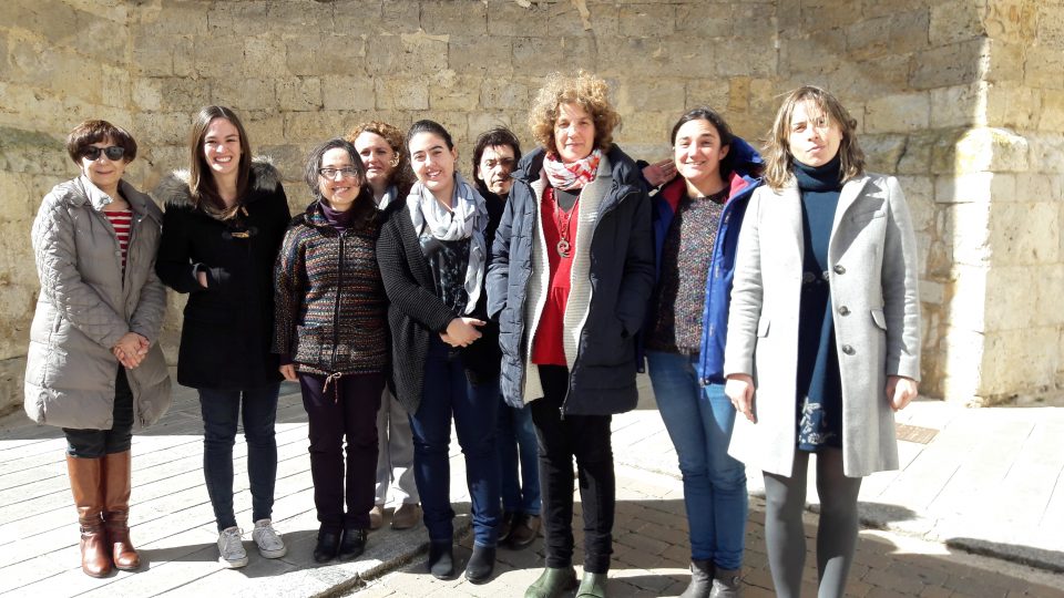 Las trabajadoras de la Asociación Colectivo para el Desarrollo Rural de Tierra de Campos se unen a la HUELGA FEMINISTA del 8 de marzo.