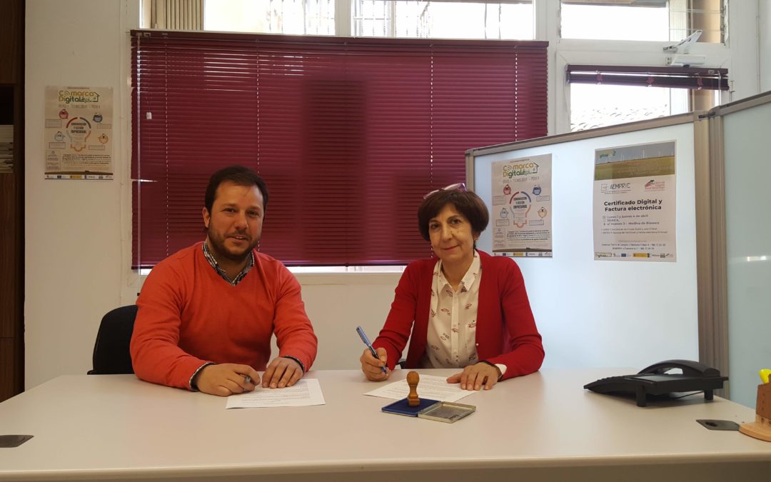 Firma de Convenio de colaboración del Colectivo Tierra de Campos y Aempryc